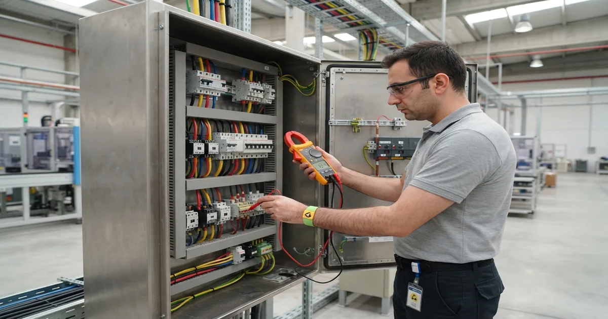 Elektrik Tesisatı Danışmanlığı Hangi Durumlarda Gerekir? kapsamında yapılan ölçüm ve kontrol çalışması