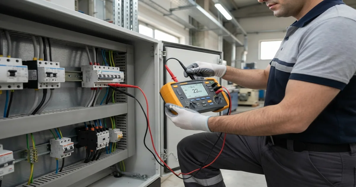 Kaçak Akım Rölesi Testi Nasıl Yapılır? kapsamında yapılan ölçüm ve kontrol çalışması