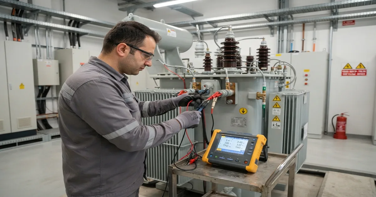 Trafo İşletme Sorumluluğu Zorunlu mu? kapsamında yapılan ölçüm ve kontrol çalışması