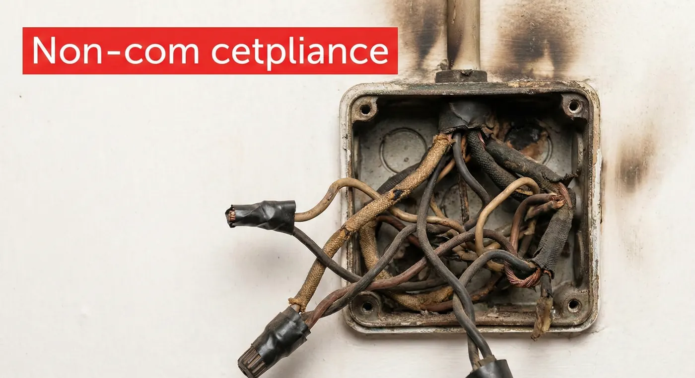 Elektrik Panosu Uygunsuzluk Örneği